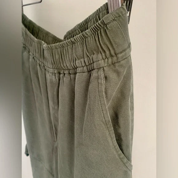 ZARA army green cargo pants - Picture 2 of 4